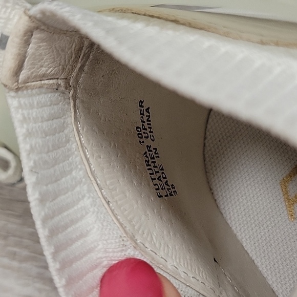 ASH FUTURA 100 Eco Trainers Size 38 (US 8) in Recycled White Knit NEW - Picture 8 of 10